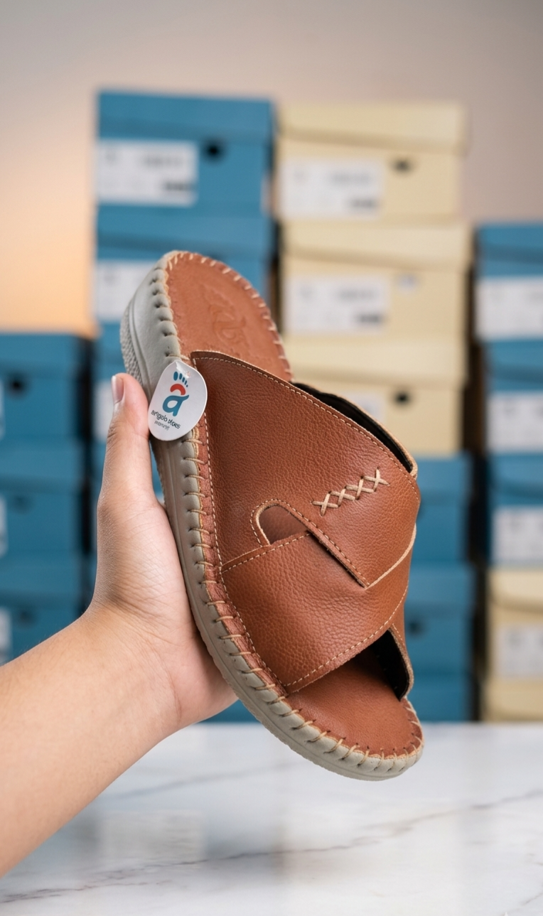 Sabot orthopédique👣 en véritable cuir👌