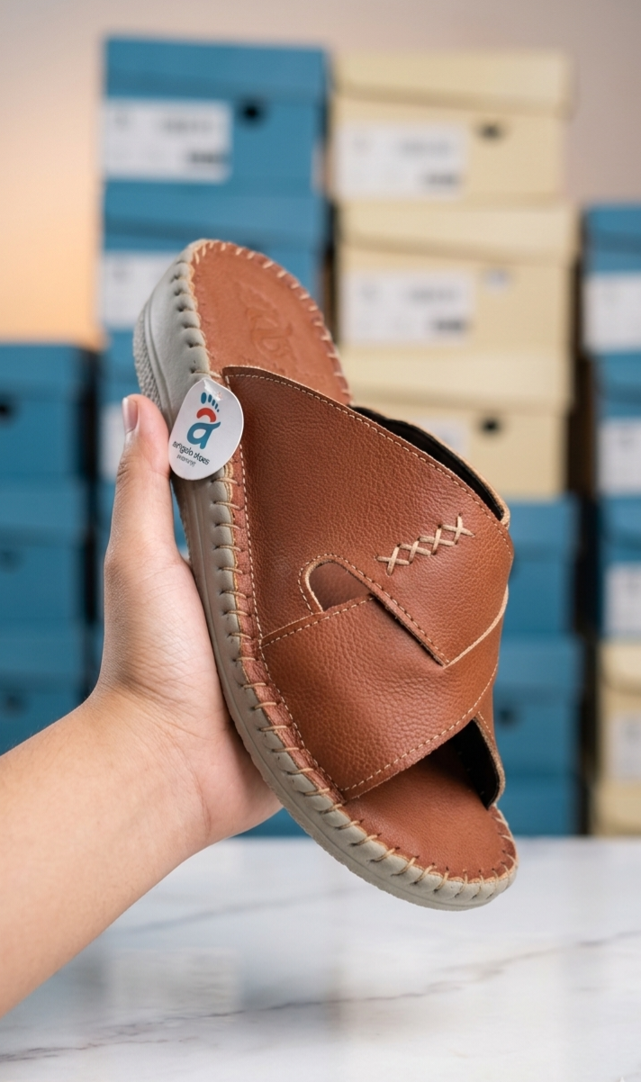 Sabot orthopédique👣 en véritable cuir👌